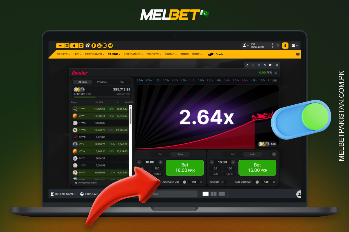 Melbet Crash Game Auto-Cashout Strategy