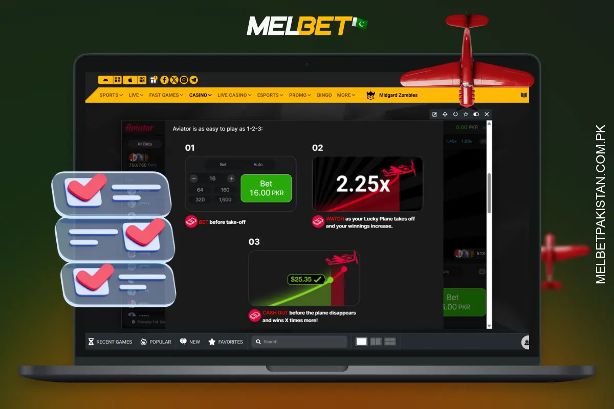 The rules of Aviator Melbet game are that players bet on a virtual aircraft that gains altitude and increases the bet multiplier, and at any time they can hit the withdrawal button to claim their winnings
