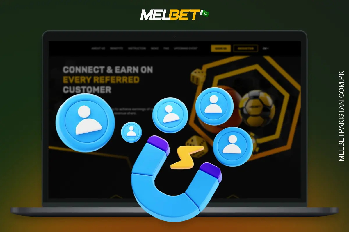 The Melbet affiliate programme allows you to earn commissions by promoting the services of the betting and casino website