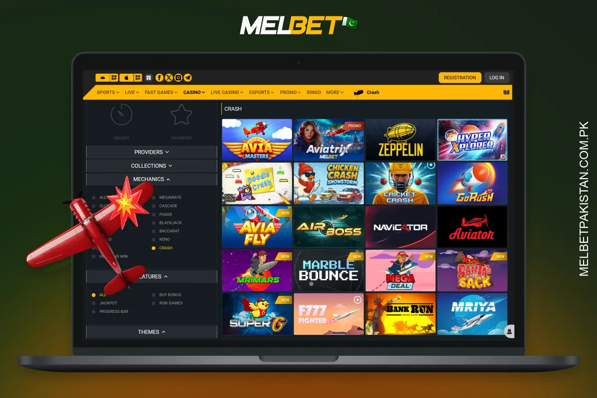 Melbet Crash games are arcade gambling games for real money with fair results and the chance to win big
