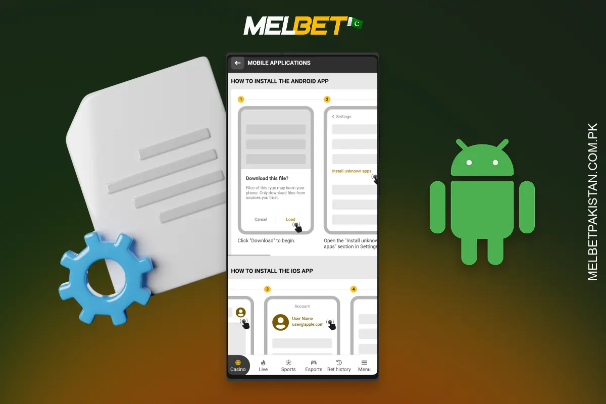 The Melbet app for Android in Pakistan is compatible with a wide range of smartphones